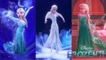 冰雪奇缘2：艾莎公主的变装时刻，四套服装都好好看！