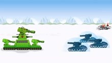 坦克世界搞笑动画：怪物KV88即将挑战Hypers坦克——战斗开始