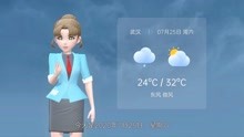 武汉市2020年7月25日天气预报