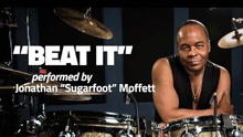 【4K 附完整乐谱】Michael Jackson's Drummer Jonathan Moffett Performs Beat it