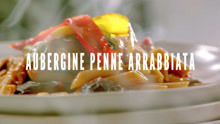 Aubergine Penne Arrabbiata 辣味茄子意大利面