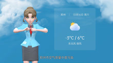 郑州市2021年1月16日天气预报