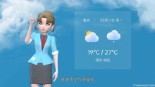 重庆市2021年5月17日天气预报