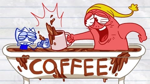喝咖啡睡不着带字图片图片