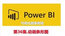 Power BI可视化图表36.PowerBI动画条形图 