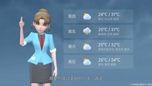 南京市2021年8月24日天气预报