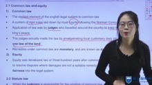 金立品教育ACCA-LW(F4)：Common law and equity