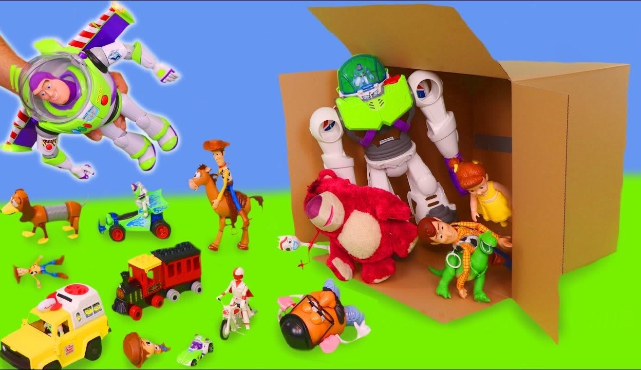 【恐龙玩具动画】玩具乐园:玩具总动员全体出动,惊奇玩具巴斯光年,你