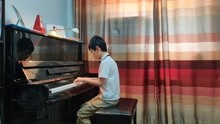 17、四1班 王昱皓 钢琴《童年的回忆》3：05