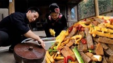 《舌尖上的中国》堪称一绝魔芋豆腐，传承纯手工手法美味回味无穷
