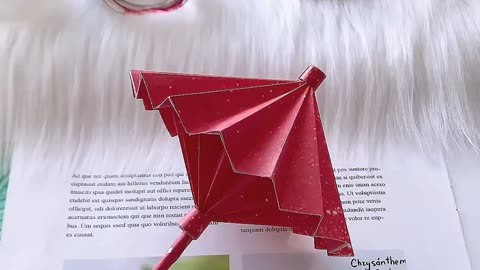 伞的折纸方法简单图片