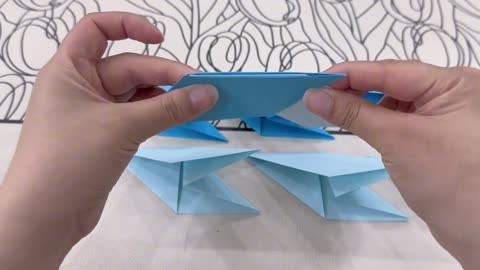 变形折纸飞镖图片