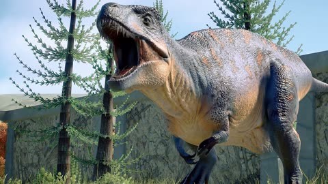 高棘龙,霸王龙(rexy)—游戏:侏罗纪世界进化