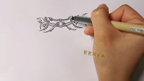 1分钟画白光莹绝美新造型