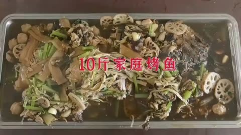 10斤草鱼做烤鱼,十多斤羊排做清炖,这个中秋吃爽了!